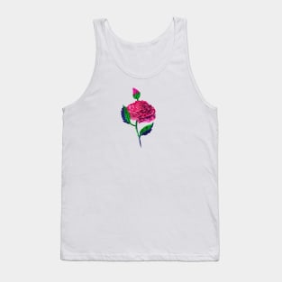 Rose oil Tank Top